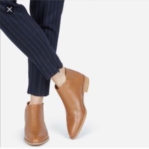 Everlane Modern Ankle Boot Brown Tan Size 7